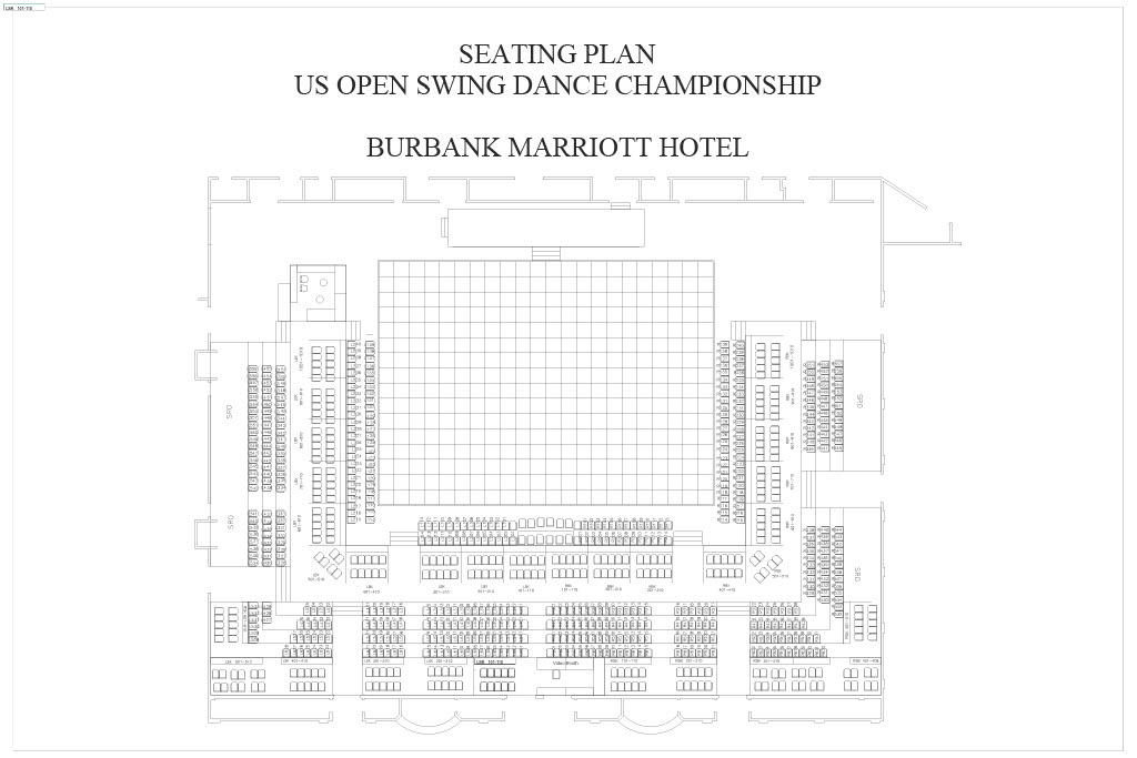 Open 2024 Ballroom Layout